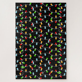 Quebra-cabeça Difficult to solve Christmas Lights