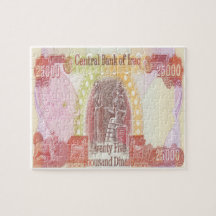Dinar Note Money Iraquiano 25.000