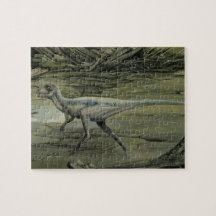 Dinossauros Vintage, um Hypsilophodon do Cretáceo