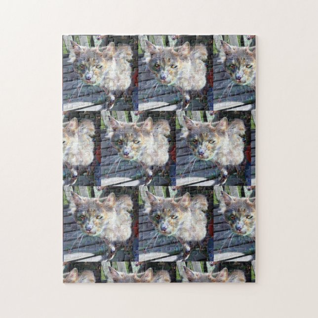 Quebra-cabeça dinx torcido (Vertical)