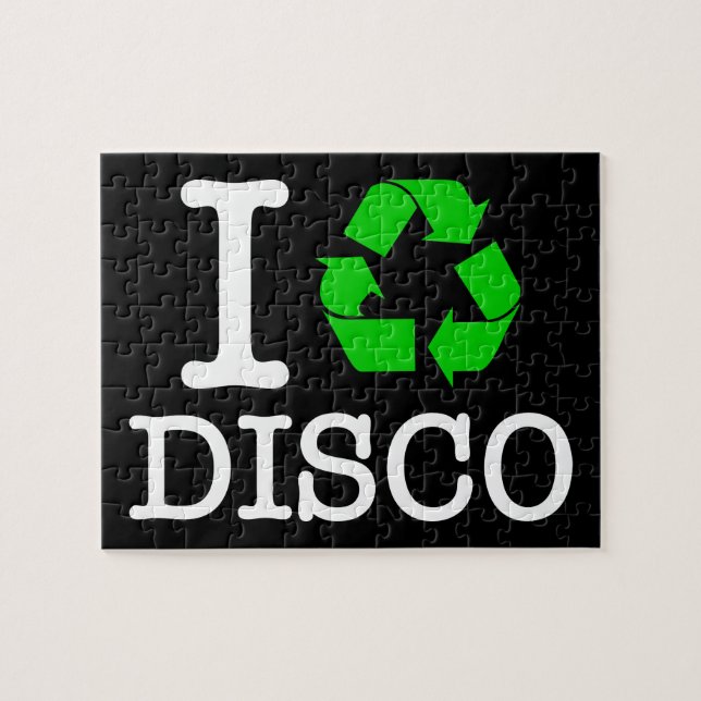 Quebra-cabeça Disco do Reciclar (Horizontal)