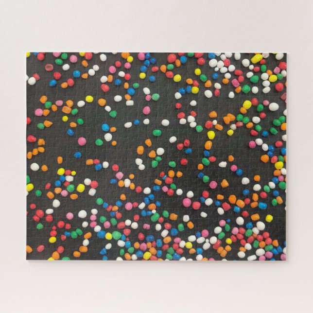 Quebra-cabeça dispersão de centenas e milhares de negros (Horizontal)