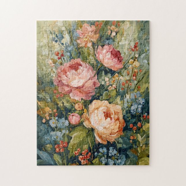 Quebra-cabeça Disposição Floral de Emergência (Vertical)