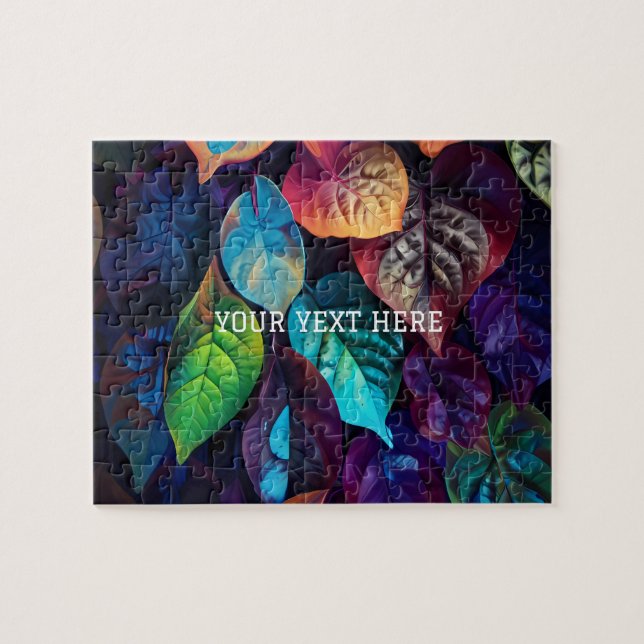 Quebra-cabeça disposição vibrante e visualmente marcante da lice (Horizontal)