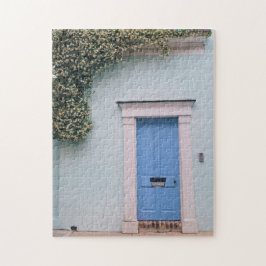 Quebra-cabeça Distrito histórico de Charleston - Bela porta azul