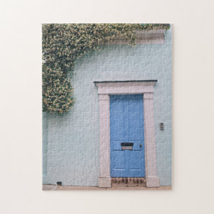 Quebra-cabeça Distrito histórico de Charleston - Bela porta azul