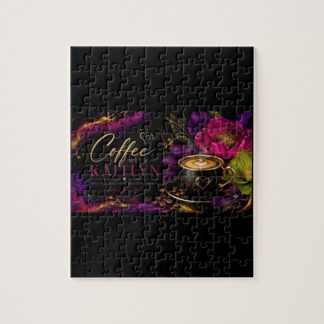 Quebra-cabeça Diversão com Puzzle Coffee With Kaitlyn (Vertical)