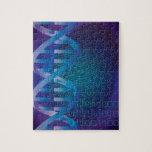 Quebra-cabeça DNA Fingerprint Medical Science<br><div class="desc">Uma design legal,  moderna e divertida inspirada na ciência médica. O presente perfeito para todos os médicos,  enfermeiros,  cientistas,  professores de ciência,  técnicos de laboratório,  estudantes de ciência,  enfim,  qualquer geek de ciência em sua vida (e isso inclui você)! Projetado pela Science Geekness © em http://www.zazzle.com/sciencegeekness*</div>