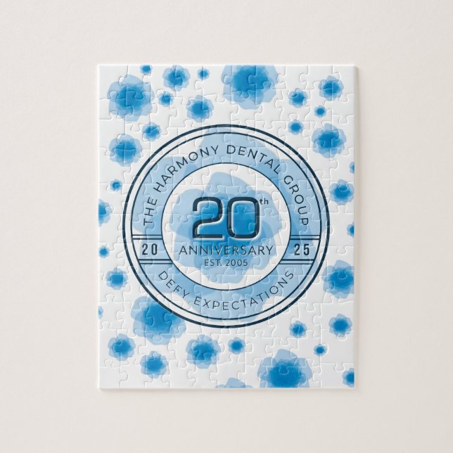 Quebra-cabeça do 20º Aniversário da Harmony Dental (Vertical)