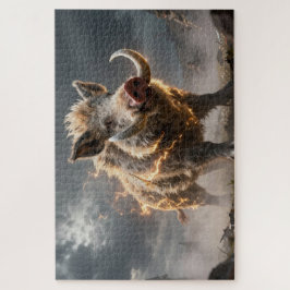 Quebra-cabeça do Animal Espiritual Celta Javali