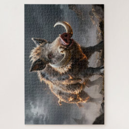 Quebra-cabeça do Animal Espiritual Celta Javali