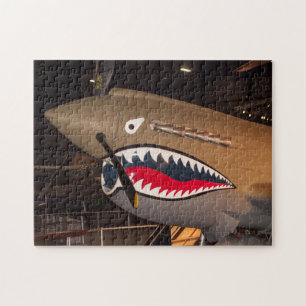 Quebra-cabeça do avião de combate de P-40 Warhaw