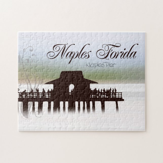 Quebra-cabeça do cais de Nápoles (Horizontal)