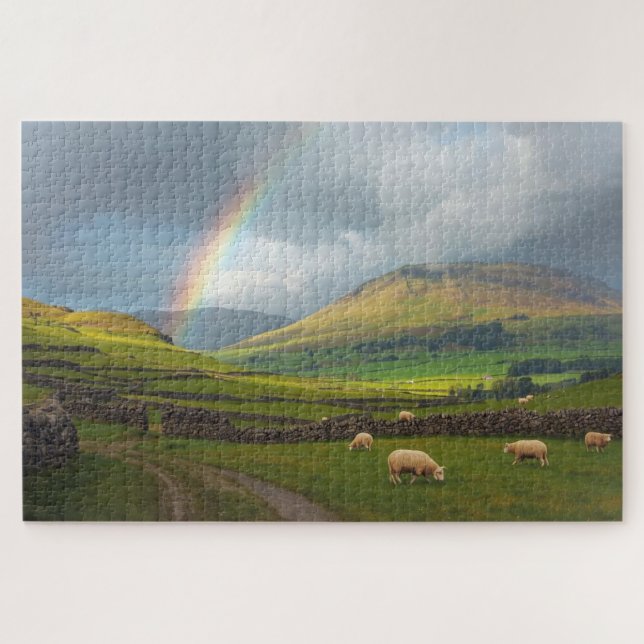 Quebra-Cabeça do Campo Irlandês (Horizontal)