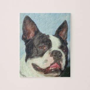 Quebra-cabeça do cão de Boston Terrier