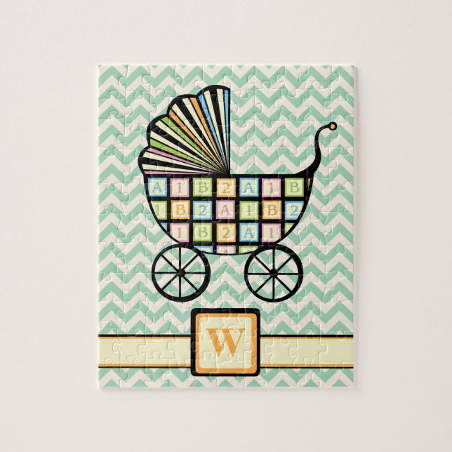 Quebra-cabeça do carrinho de bebê (Vertical)