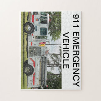 Quebra-cabeça do carro de bombeiros