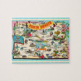 Quebra-cabeça do Carteiro do Dakota do Norte