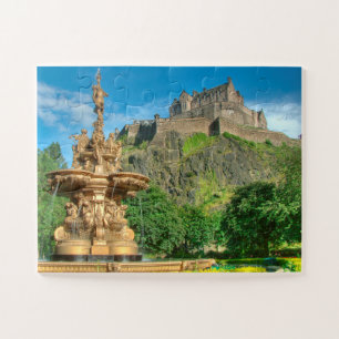 quebra-cabeça do castelo de Edimburgo