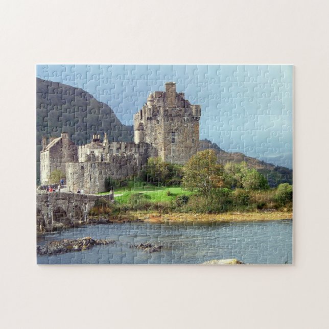Quebra-cabeça do castelo de Eilean Donan (Horizontal)