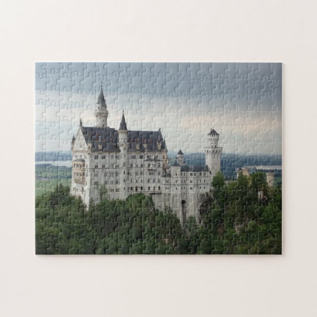 Quebra-cabeça do castelo de Neuschwanstein (Horizontal)
