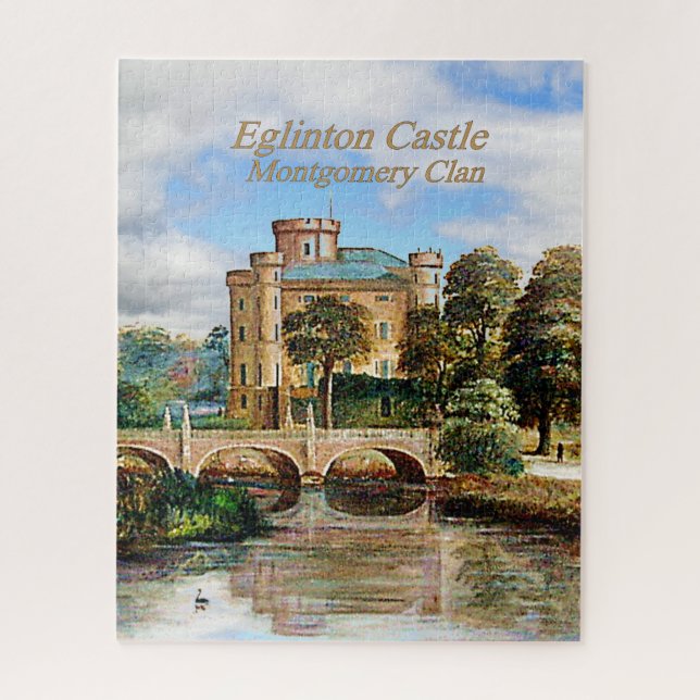 Quebra-cabeça do Castelo Eglinton de Montgomery Cl (Vertical)