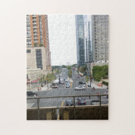 Quebra-cabeça do centro de Chicago