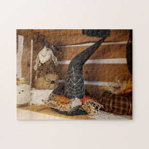 Quebra-cabeça do Chapéu de Bruxas Astuta, 28cm x 3
