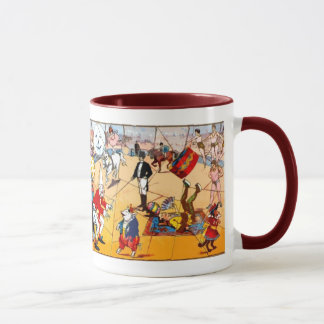 Quebra-cabeça do circo - caneca