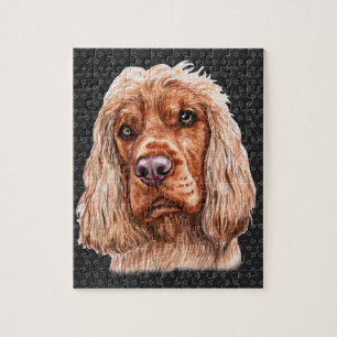 Quebra-cabeça do Cocker Spaniel Inglês