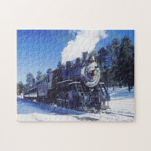 Quebra-cabeça do comboio 3 (Horizontal)