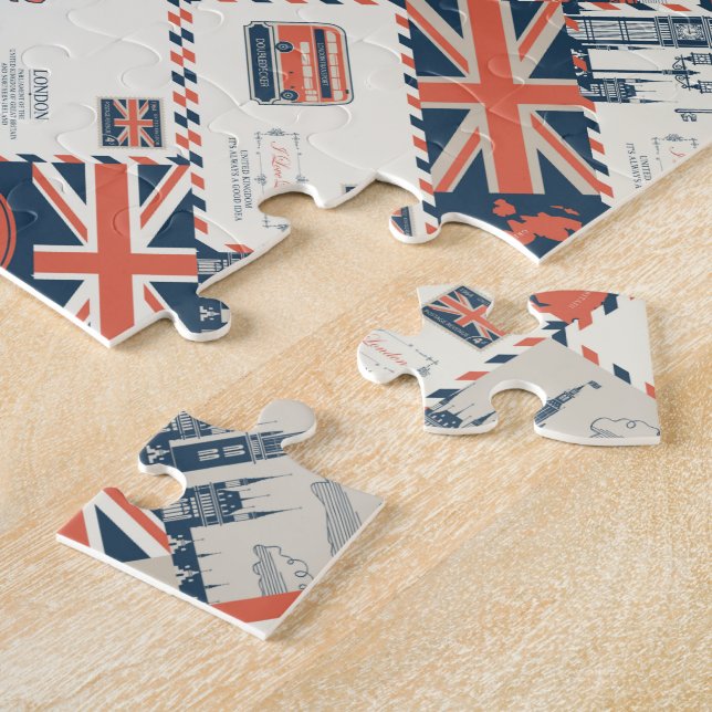 Quebra-cabeça do Correio de Londres (Lateral)