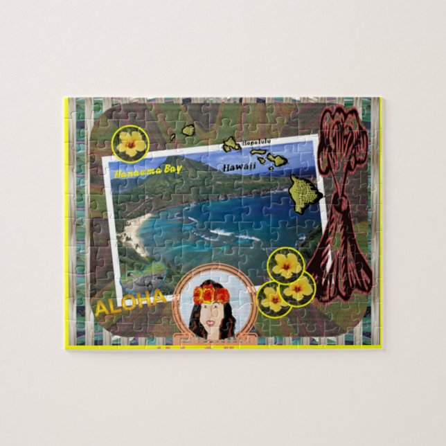 Quebra-cabeça do ~ da ilha de Havaí (Horizontal)