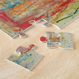 Quebra-cabeça do desenhista da arte abstracta &