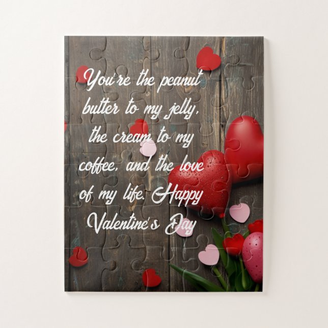 Quebra-cabeça do dia de Vlentine (Vertical)