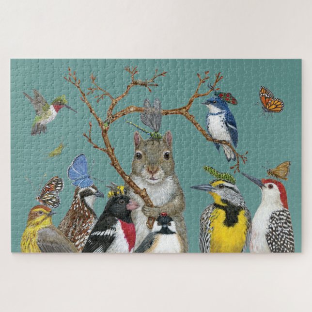 Quebra-cabeça do Dia Nacional do Inseto (Horizontal)