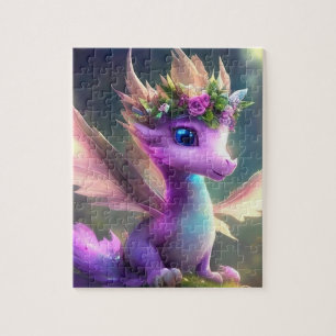 Quebra-cabeça do Dragão de Leite Roxo