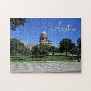 Quebra-cabeça do edifício Austin Texas Capitol