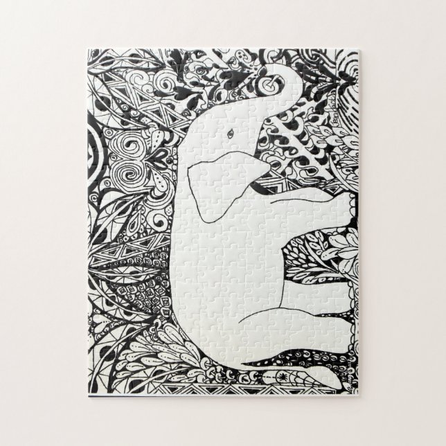 Quebra-cabeça do elefante (Vertical)