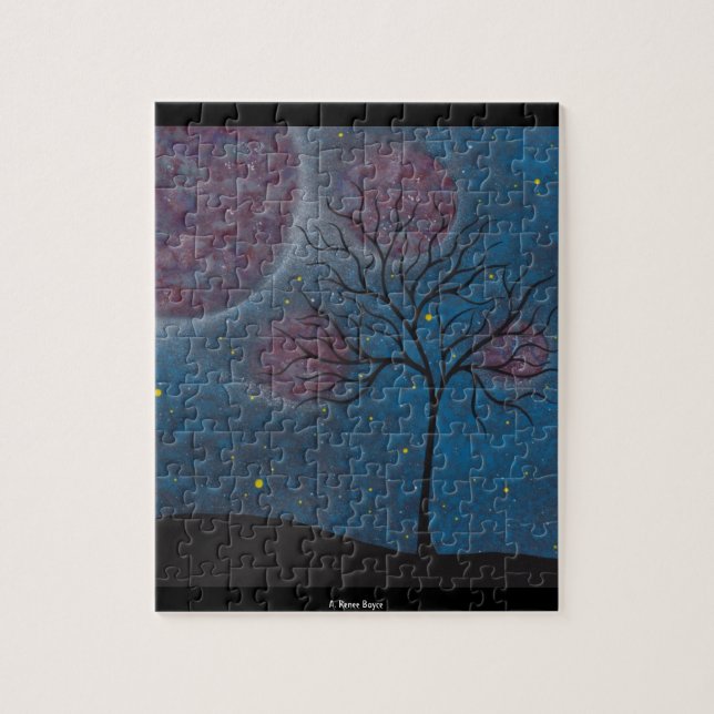 Quebra-cabeça do espaço (Vertical)