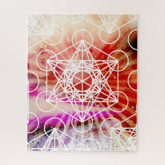 Quebra-cabeça do espaço do cubo de Metatron 520