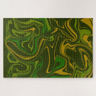 Quebra-cabeça do Exército Camo Marble Melt Psyched