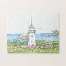 Quebra-cabeça do Farol Branco