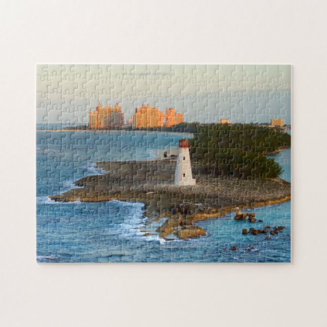Quebra-cabeça do farol das Bahamas (Horizontal)