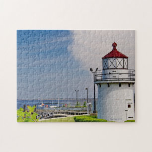 Quebra-cabeça do farol de Newburyport