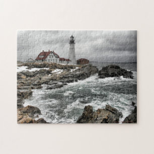 Quebra-cabeça do farol de Portlandhead