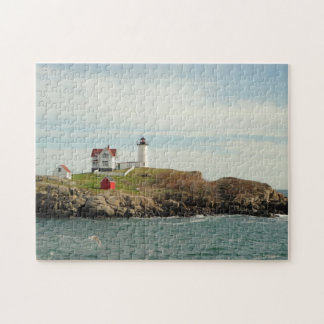 Quebra-cabeça do farol do Nubble
