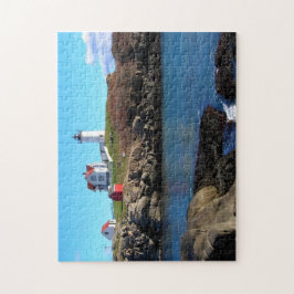 Quebra-cabeça do farol dos Nubbles (cabo Neddick)