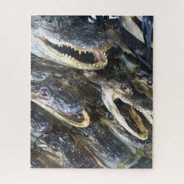 Quebra-cabeça do Gator Head Jigsera