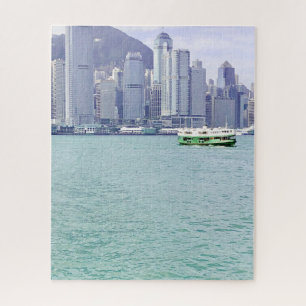quebra-cabeça do horizonte de Hong Kong